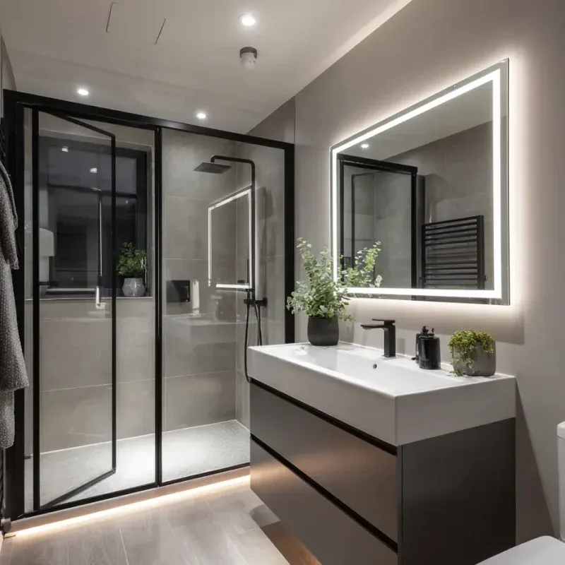 Modern Ensuite Bathrooms Giffnock